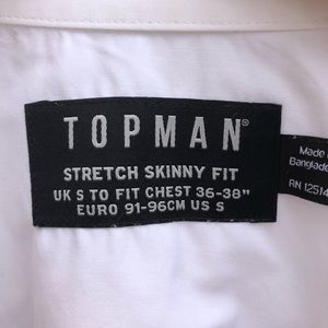 Topman Shirts - Topman /stretch skinny fit Topman Shirts - Topman /stretch skinny fit